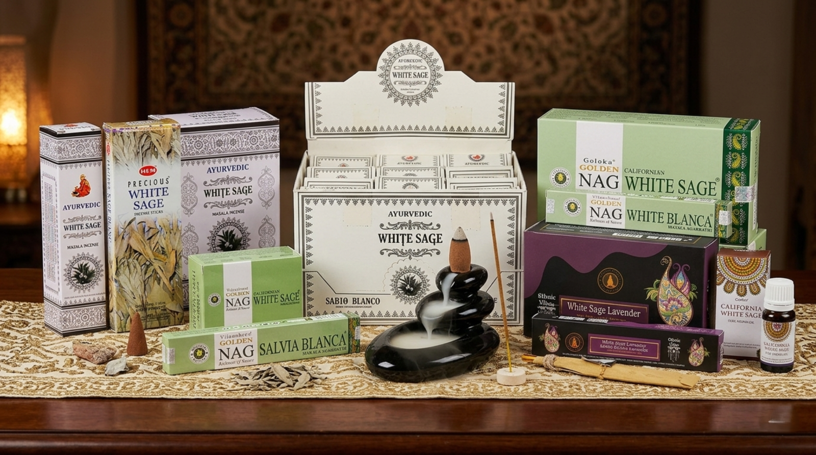 Encens de Sauge Blanche en Gros | Fournisseur d’encens premium en vrac – Naturali Import