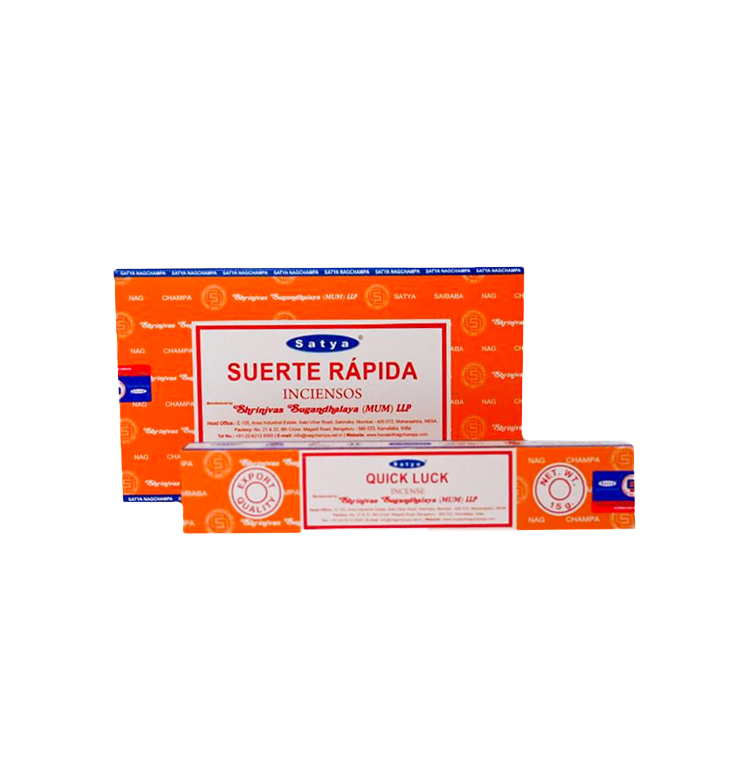 Satya Quick Luck Encens - 15g