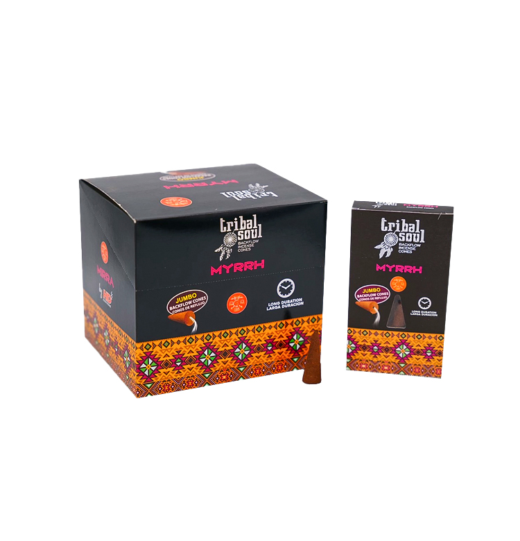 Soul tribal Myrrhe Cônes de reflux d'encens