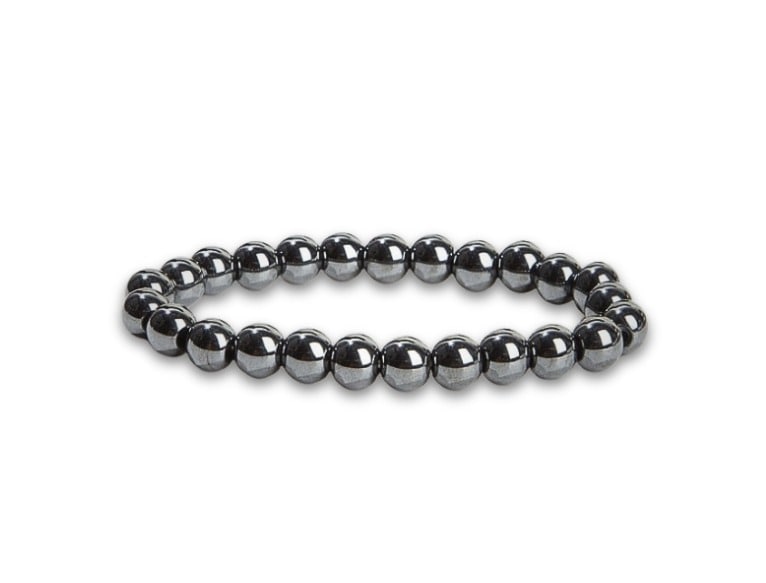Bracelet de perle d'hématite 8 mm