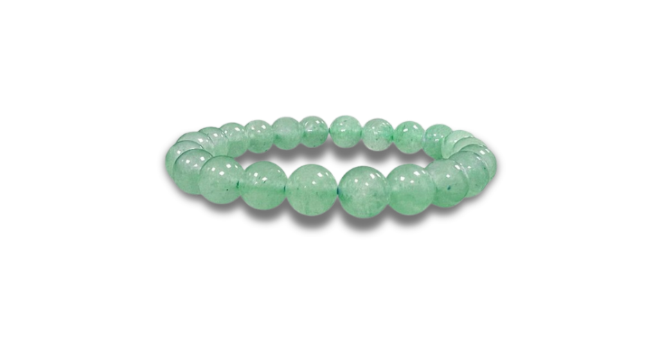 Perles d'aventurine verte-8 mm