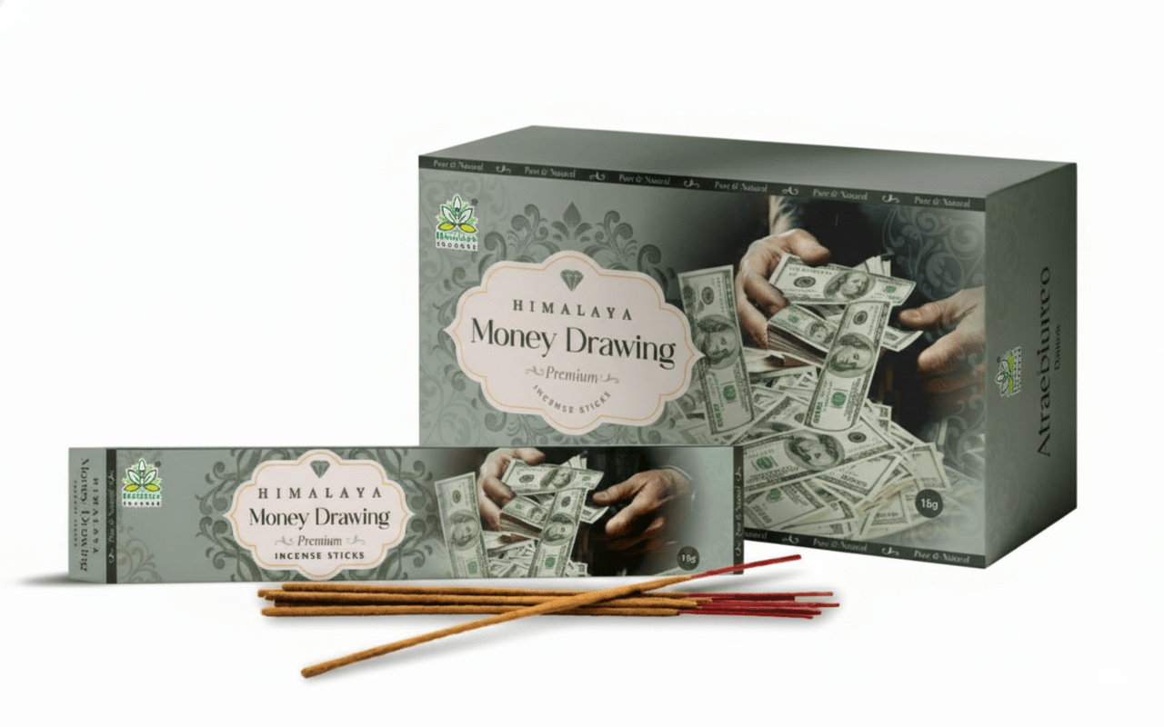 Bâton d'encens Premium Himalaya Money Drawing-15g
