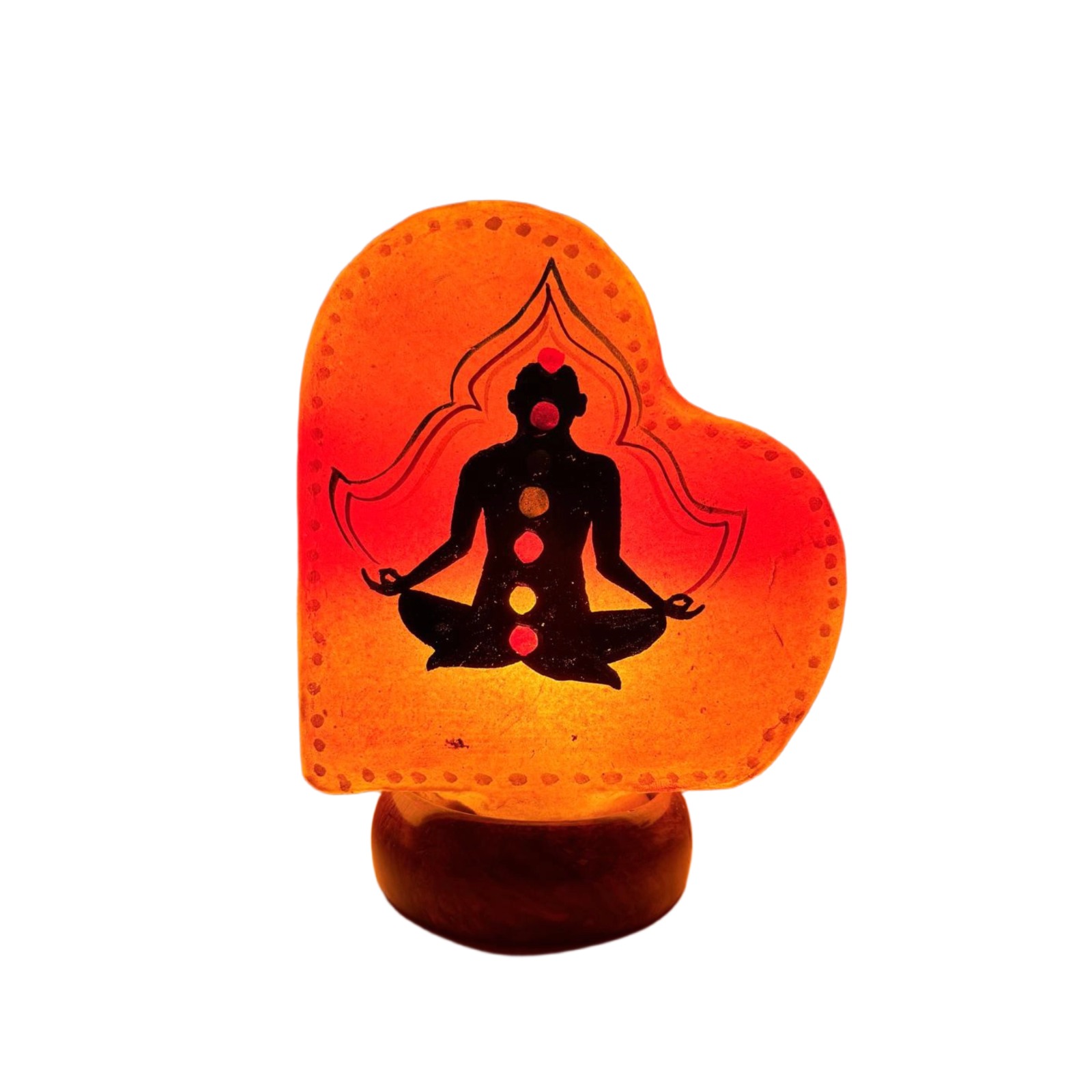 Lampe de méditation en peau de chameau Chakra